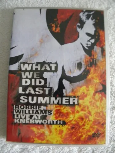 Dvd Duplo Robbie Williams - What We Did Last Summer (Ao Vivo).