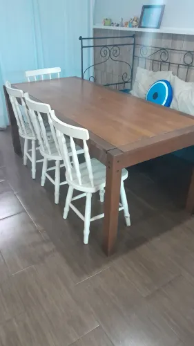 Mesa madeira 200x90