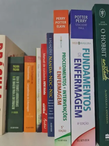 Conjunto de Livros fundamentos da Enfermagem 