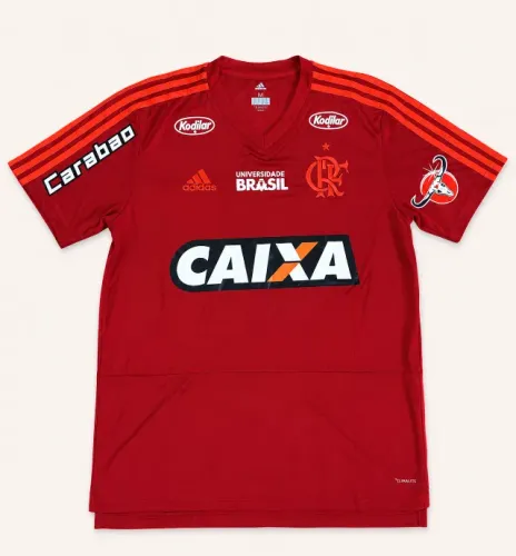 Camisa Treino Flamengo Adidas 2018 C/ Patroc Original Cf2534