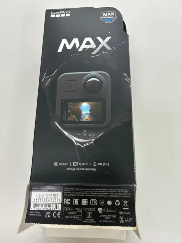 GoPro Max 360 (Novo)