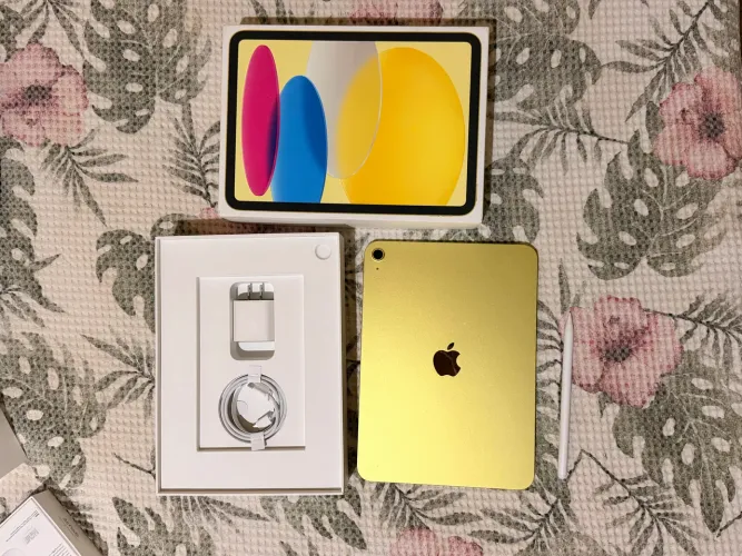 iPad (A16) 256GB Amarelo | 11 | Excelente Estado