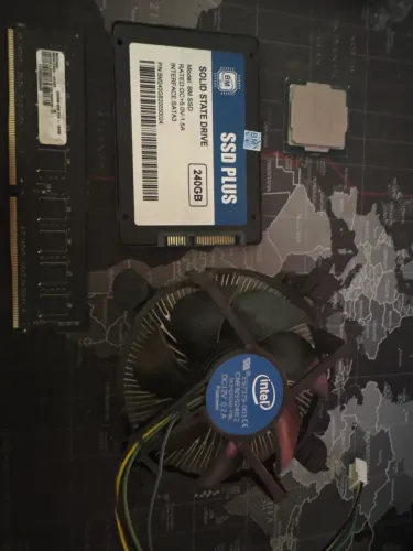 Kit PC i3 9ª geração + SSD 240GB + Placa de Vídeo + RAM - Rápido e pronto pra uso