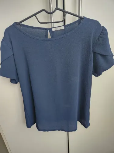 Blusa azul social