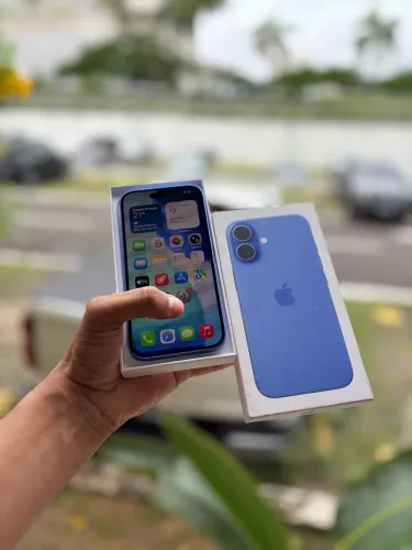 iPhone 16 128gb Todo Original Sem detalhes aceito cartão
