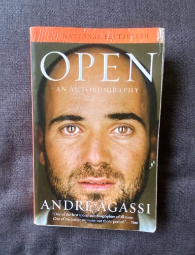 Livro Andre Agassi - Open, an autobiography / Biografia e versão em inglês