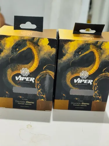 Protetor de cartas - Viper dourado japonês.