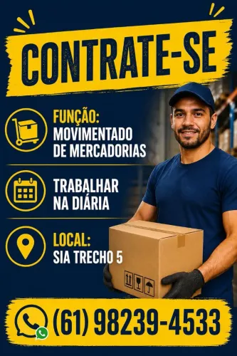 MOVIMENTADOR DE MERCADORIAS (CARGA E DESCARGA)
