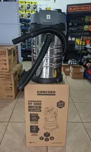 Aspirador de Pó e Água NT3000 30L 1600w 220v - Karcher (Novo/Loja)