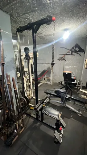Pulley, polia baixa e polia alta