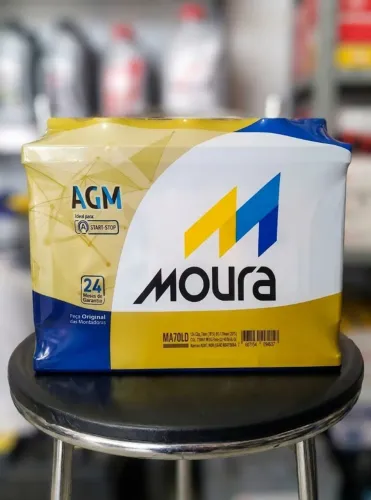 Bateria Moura 70Ah AGM - MA70LD (12V)