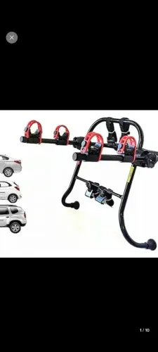Suporte Bicicleta Carro Transbike Para 2 Bikes Hatch E Sedan