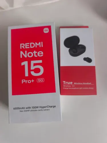 Xiaomi Redmi Note 15 Pro+ 5G 12/512GB. Novo lacrado com garantia