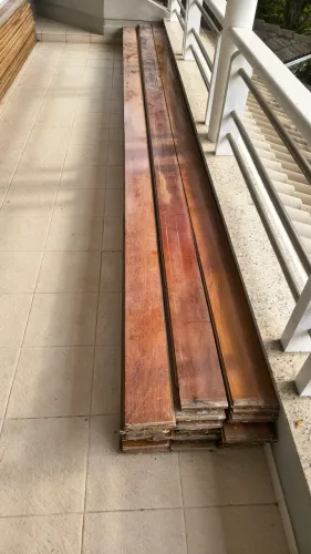 Assoalho de madeira ipê mesclado( valor por m²)