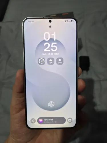 Samsumg Galaxy S25 Plus Prata 512 GB + 12 GB de Ram