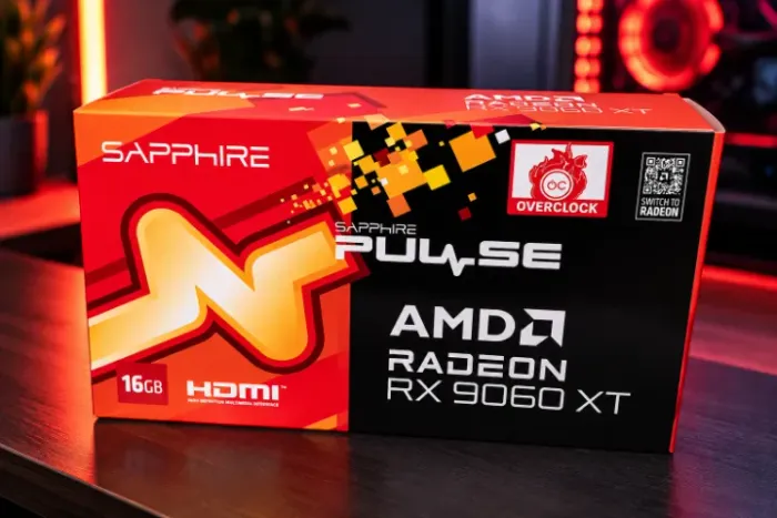 Placa De Vídeo Rx 9060 Xt 16gb Sapphire Pulse Amd Redeon