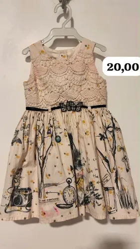 Vestido tamanho 1 ano