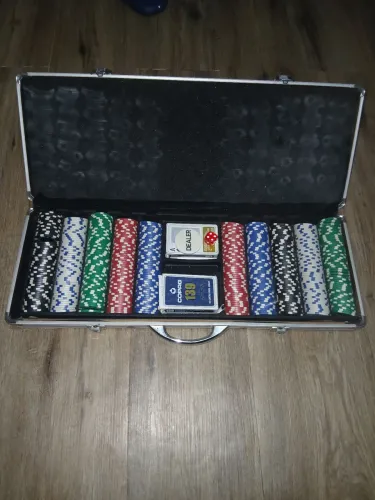 Kit maleta de poker