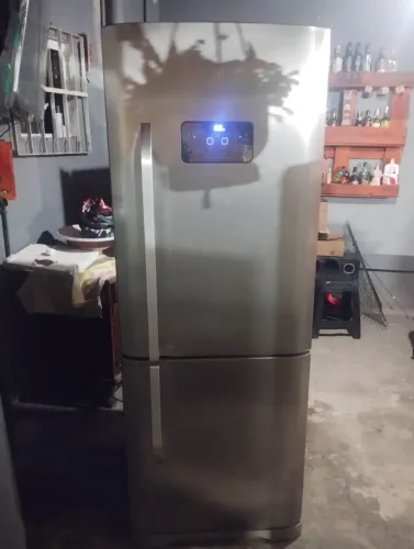 GELADEIRA Electrolux Frost Free Inox inverse 480 litros ENTREGO 