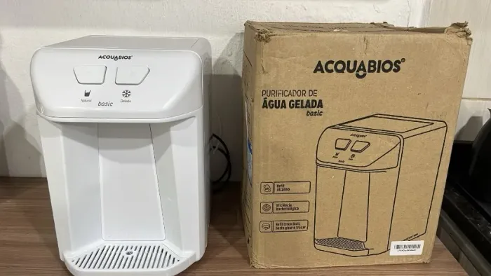 Purificador De Água 2,3l Acquabios Branco 1008-0075 Branco - 127v