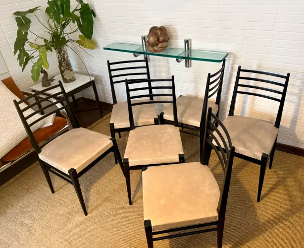 Conjunto de cadeiras móveis cimo 