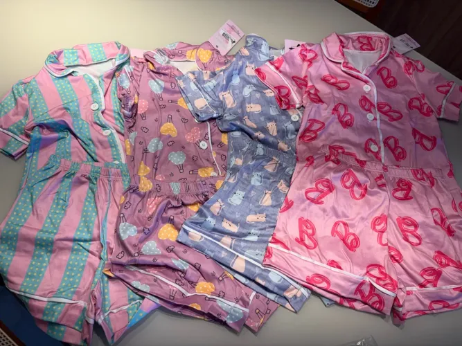 Kit 4 pijamas americanos 6 anos