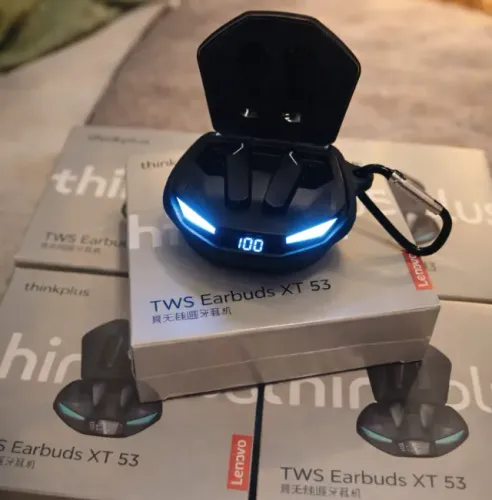 Fone de ouvido sem fio Bluetooth Lenovo xt53 - pronta entrega