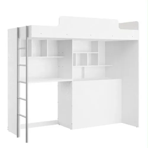 Beliche/Cama Alta Módulo Office Teen Aquarela