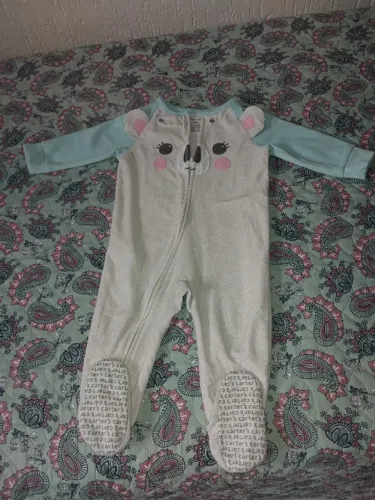 Macacão carters fleece 12M