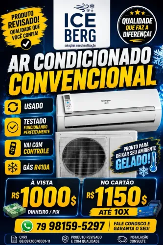 AR CONDICIONADO 9000BTU