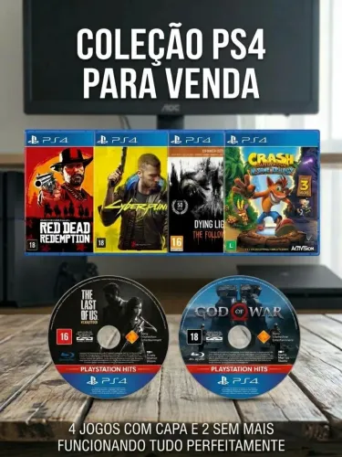 Jogos pra PS4