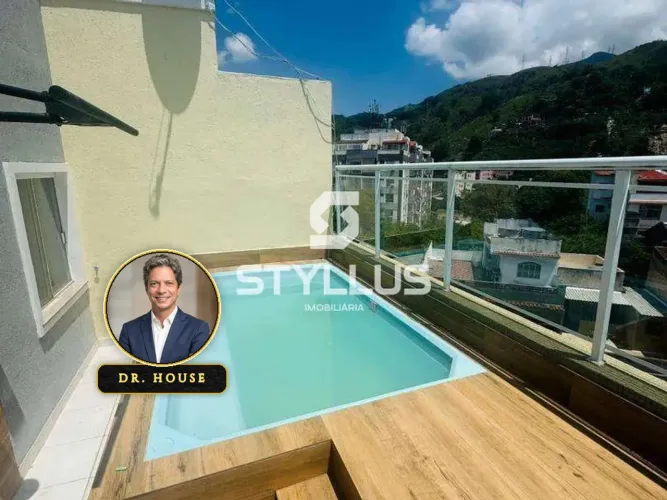 Cobertura Duplex Moderna com Terraço Gourmet e Piscina no Méier! M74N