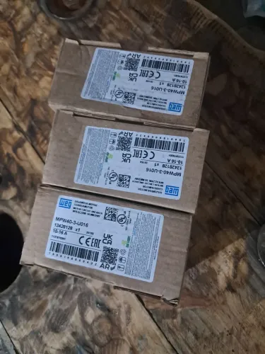 3 unid. Disjuntor motor 10-16A WEG na caixa sem uso preço do lote