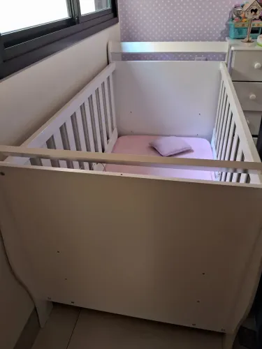 Berço Americano 3 em 1(com colchão)