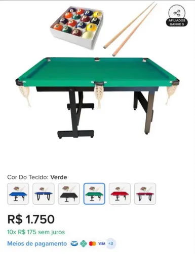 Mesa sinuca