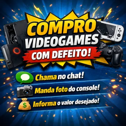 video game com defeito chama