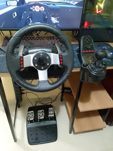 Volante Logitech G27 + Modificações (Excelente Estado)