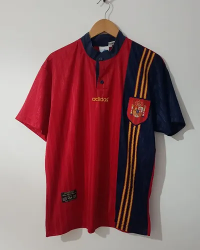 Camisa Seleção da Espanha Adidas 1996