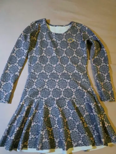 Vestido Milon Estampado Manga Longa