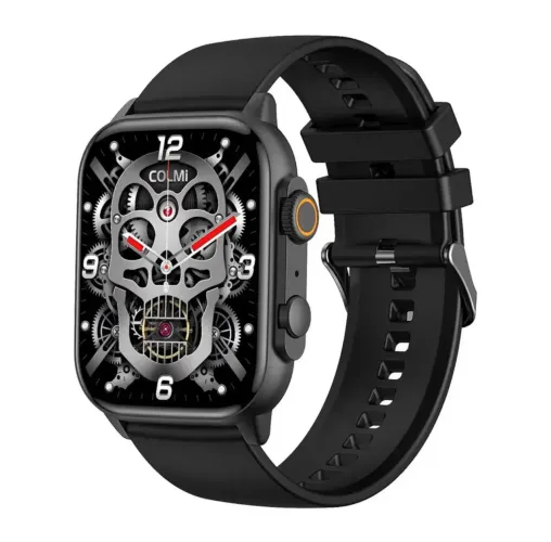 Relógio smartwatch Colmi tela amoled, ligações, sinais vitais