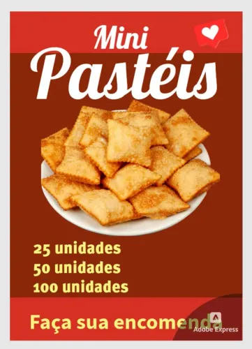 Pastel pra festa escola, junina 