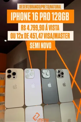 OFERTA DE IPHONE 16 PRO - EXCELENTE 