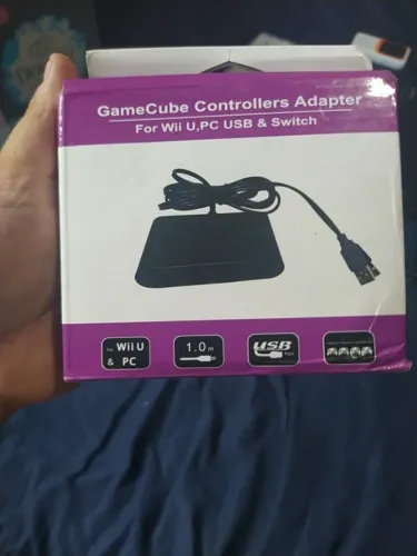 Adaptador controle de Gamecube p/ PC, WII, WIIU E SWITCH