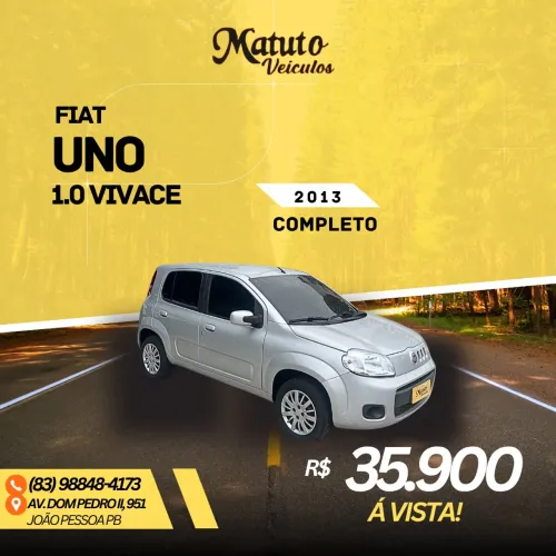 Fiat Uno Vivace Celeb. 1.0 EVO F.flex 8V 5P 2013