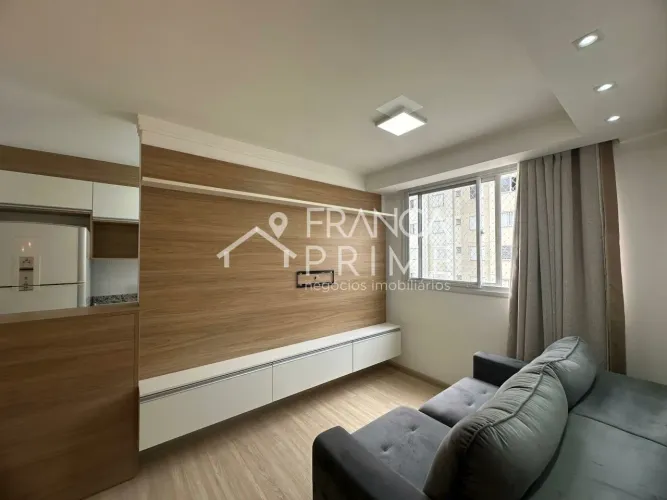 Apartamento para Locação/Venda de 44m², 2 dormitórios, Semi Mobiliado, 1 vaga de garagem