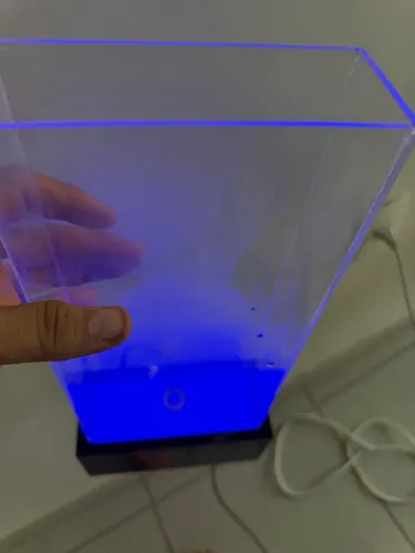 Aquário para celular prova d?água vitrine loja celular