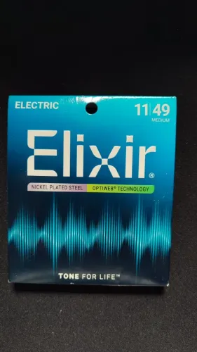 cordas de guitarra elixir 011 optiweb
