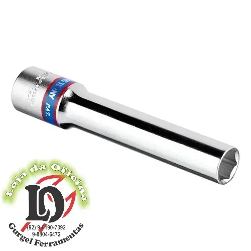 Soq Sext Extra Longo 13mm ( 90mm ) P/ Paraf do Cabeçote dos Fiat Fire 1.0, 1.3 e 1.4 8V