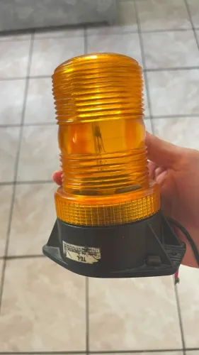 SINALIZADOR LUZ ELETROBOSCÓPICA LED 24V À 80V
