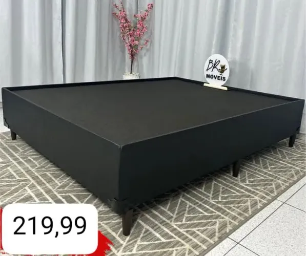 BASE BOX CASAL - DIRETO DE FABRICA 